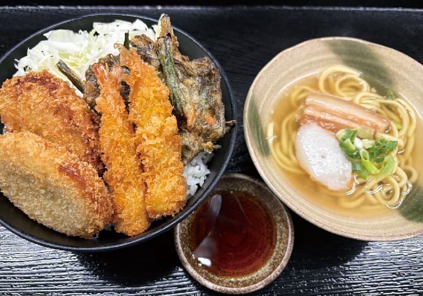 うちなーフライ丼定食